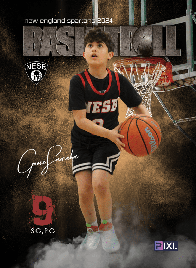 Example of Basketball Youth Sports Trading Cards 